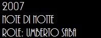 Note di notte